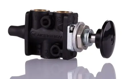 Produktfoto 1 von Norgren 304 Mechanisches Ventil, G G 1/8, Polyamid III B