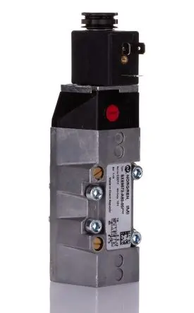 Produktfoto 1 von Norgren Bistabil ISO Star Pneumatisches Magnetventil, Magnet/Luft-betätigt 24V