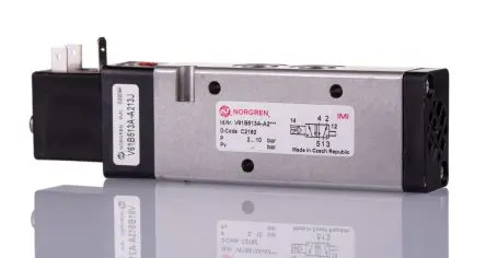 Produktfoto 1 von Norgren V61 Pneumatisches Magnetventil G, Magnet/Luft-betätigt 24V