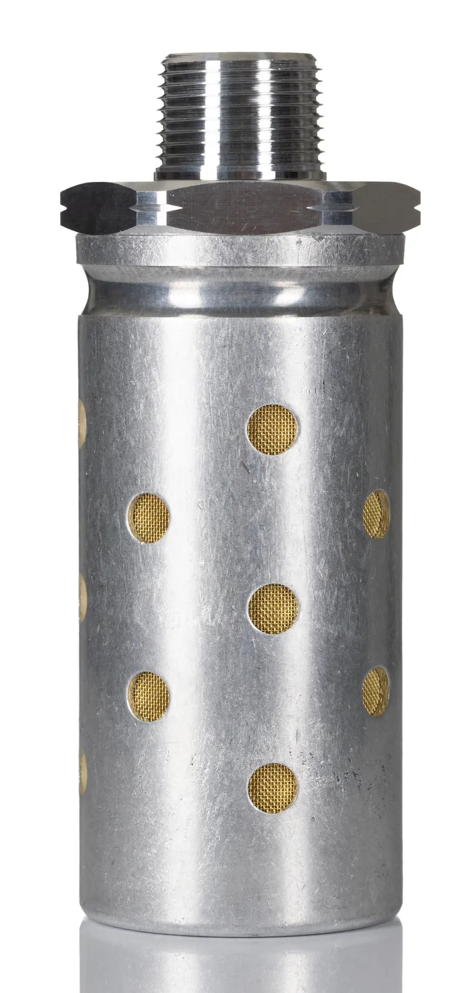 Produktfoto 1 von Norgren M Pneumatischer Schalldämpfer aus Aluminium 20 bar, Mit Gewinde R
