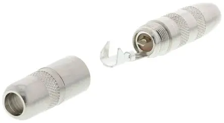 Produktfoto 1 von Switchcraft Klinkenstecker 6.35 mm Gerade Kabel Buchse 2 S/W Lot