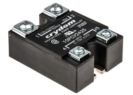 Produktfoto 1 von Sensata / Crydom PCV Halbleiterausgang 240 V ac 10V dc / 25 A