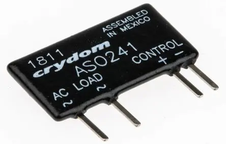 Produktfoto 1 von Sensata / Crydom Leiterplattenmontage Halbleiterausgang 280 V eff. 10V dc / 1.5 Arms