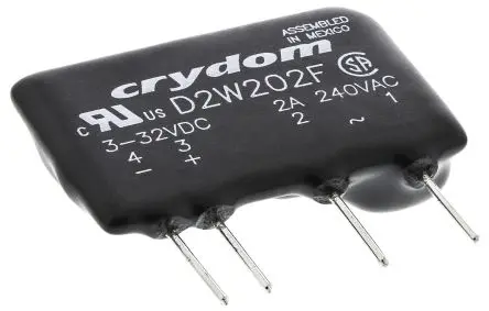 Produktfoto 1 von Sensata / Crydom D2W Leiterplattenmontage Halbleiterausgang 280 V 32V dc / 2 A
