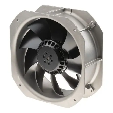 Produktfoto 1 von ebm-papst W2E200H Axiallüfter, Kugel, 230V ac / 64 W 0.36 A, 2550 U/min, 935 m³/h IP22 225 mm 225mm 80 mm