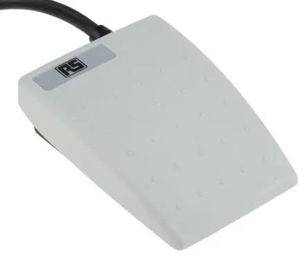 Produktfoto 1 von RS PRO Universal 6221 Fußschalter Tastend, 1-poliger Wechsler Thermoplast, 3A 250 V ac, IPX7