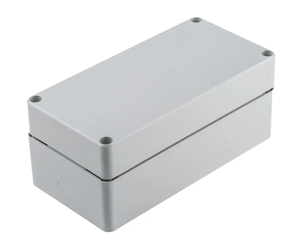 Fibox; Gehäuse; ABS; Grau; IK07 IP40, IP66 Breite 80 mm Höhe 65 mm Länge 160 mm
