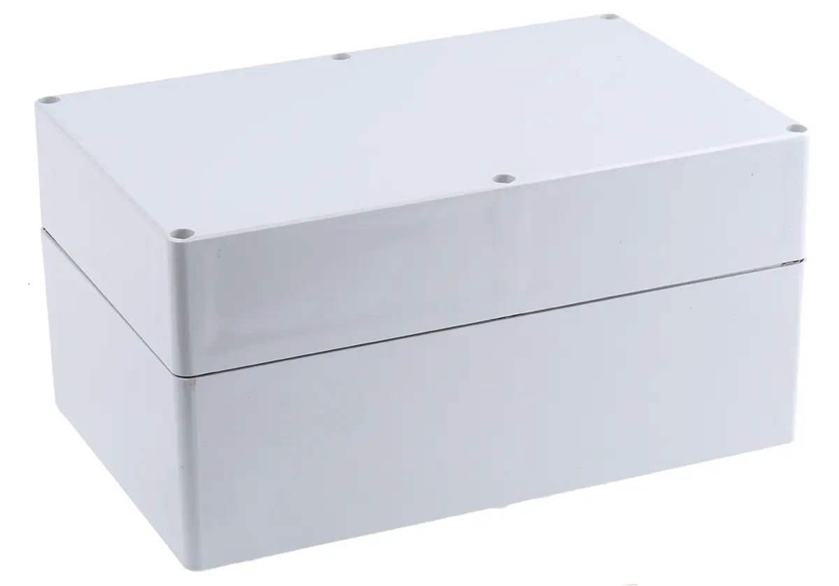 Produktfoto 1 von Fibox Euronord II; Gehäuse; Polycarbonat; Grau; IK07, IK08 IP40, IP66 Breite 160 mm Höhe 125 mm Länge 250 mm