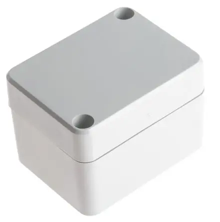 Produktfoto 1 von Fibox; Gehäuse; ABS; Grau; IK07 IP66, IP67 Breite 50 mm Höhe 45 mm Länge 65 mm