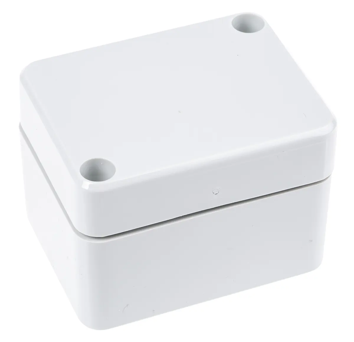 Produktfoto 1 von Fibox Euronord II; Gehäuse; Polycarbonat; Grau; IK07, IK08 IP40, IP66 Breite 50 mm Höhe 45 mm Länge 65 mm