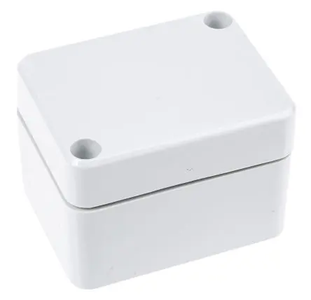 Produktfoto 1 von Fibox Euronord II; Gehäuse; Polycarbonat; Grau; IK07, IK08 IP67, IP66 Breite 50 mm Höhe 45 mm Länge 65 mm