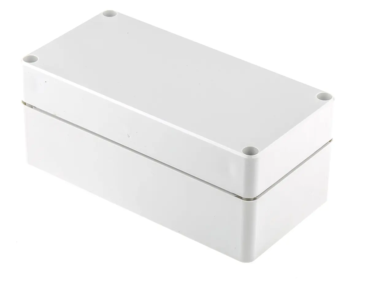 Produktfoto 1 von Fibox Euronord II; Gehäuse; Polycarbonat; Grau; IK07, IK08 IP40, IP66 Breite 80 mm Höhe 65 mm Länge 160 mm
