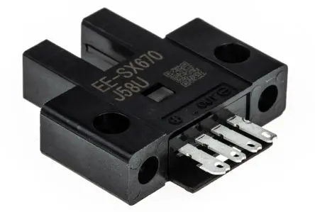 Produktfoto 1 von Omron EE-SX67 Gabel Optischer Sensor, Durchgangsstrahl, NPN Ausgang