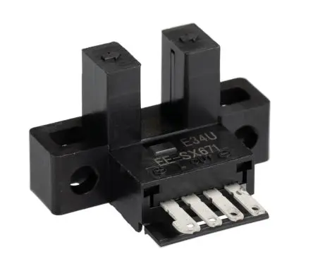 Produktfoto 1 von Omron Gabel Optischer Sensor, Durchgangsstrahl, NPN Ausgang, Leiterplatten-Anschlussklemme