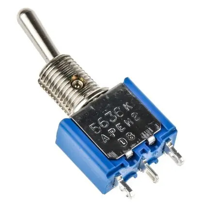 Produktfoto 1 von APEM Panel Kippschalter SPST, Ein-Ein, 30 V dc, 250 V ac, 4A, Lot