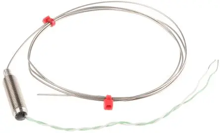 Produktfoto 1 von RS PRO Edelstahl 316 Mineralisoliertes Thermoelement Typ K, Ø 1 mm x 1 m → 750 °C