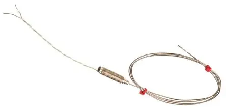 Produktfoto 1 von RS PRO Inconel 600 Mineralisoliertes Thermoelement Typ K, Ø 1 mm x 1 m -40 °C → 750 °C
