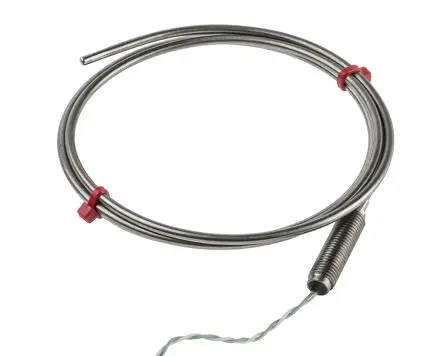 Produktfoto 1 von RS PRO RS014/0816 Inconel 600 Mineralisoliertes Thermoelement Typ K, Ø 3 mm x 1 m -40 °C → 1100 °C