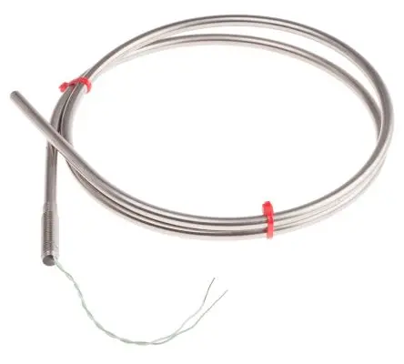 Produktfoto 1 von RS PRO RS014/0816 Inconel 600 Mineralisoliertes Thermoelement Typ K, Ø 6 mm x 1 m -40 °C → 1100 °C