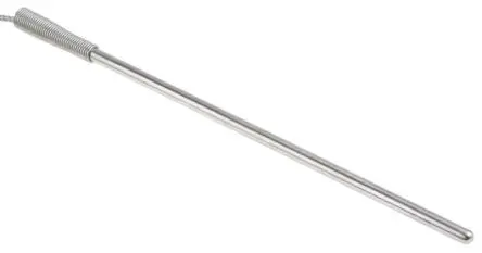 Produktfoto 1 von RS PRO Edelstahl Hochleistungsthermoelement Typ J, Ø 4.5 mm x 150 mm 60 °C → 350 °C