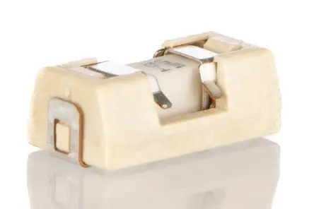 Produktfoto 1 von Littelfuse Nicht zurücksetzbare Sicherung 5A 125V ac/dc Thermoplast T 5.03mm 3.81 mm