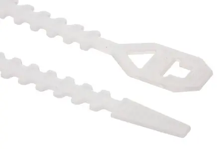 Produktfoto 1 von Essentra HT Polypropylen Kabelbinder Lösbar Natur 6.4mm x 99 mm
