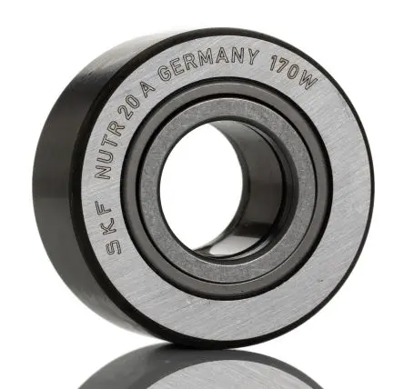 Produktfoto 1 von SKF Rollenlager 2-reihig Stahl / Außen-Ø 47 mm Außen-ø 33.5 kN Gekapselt 3800U/min 28.6 kN C2 to CN NUTR, Innen-Ø 20