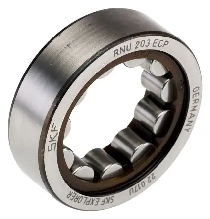 Produktfoto 1 von SKF Rollenlager 1-reihig / Außen-Ø 40 mm Außen-ø 14.3 kN 22000U/min 20 kN RNU, Innen-Ø 22.1 mm, Breite 12 mm