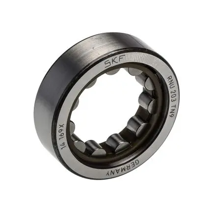 Produktfoto 1 von SKF Rollenlager 1-reihig / Außen-Ø 40 mm Außen-ø 9.5 kN 22000U/min 11.7 kN RNU, Innen-Ø 22.9 mm, Breite 12 mm