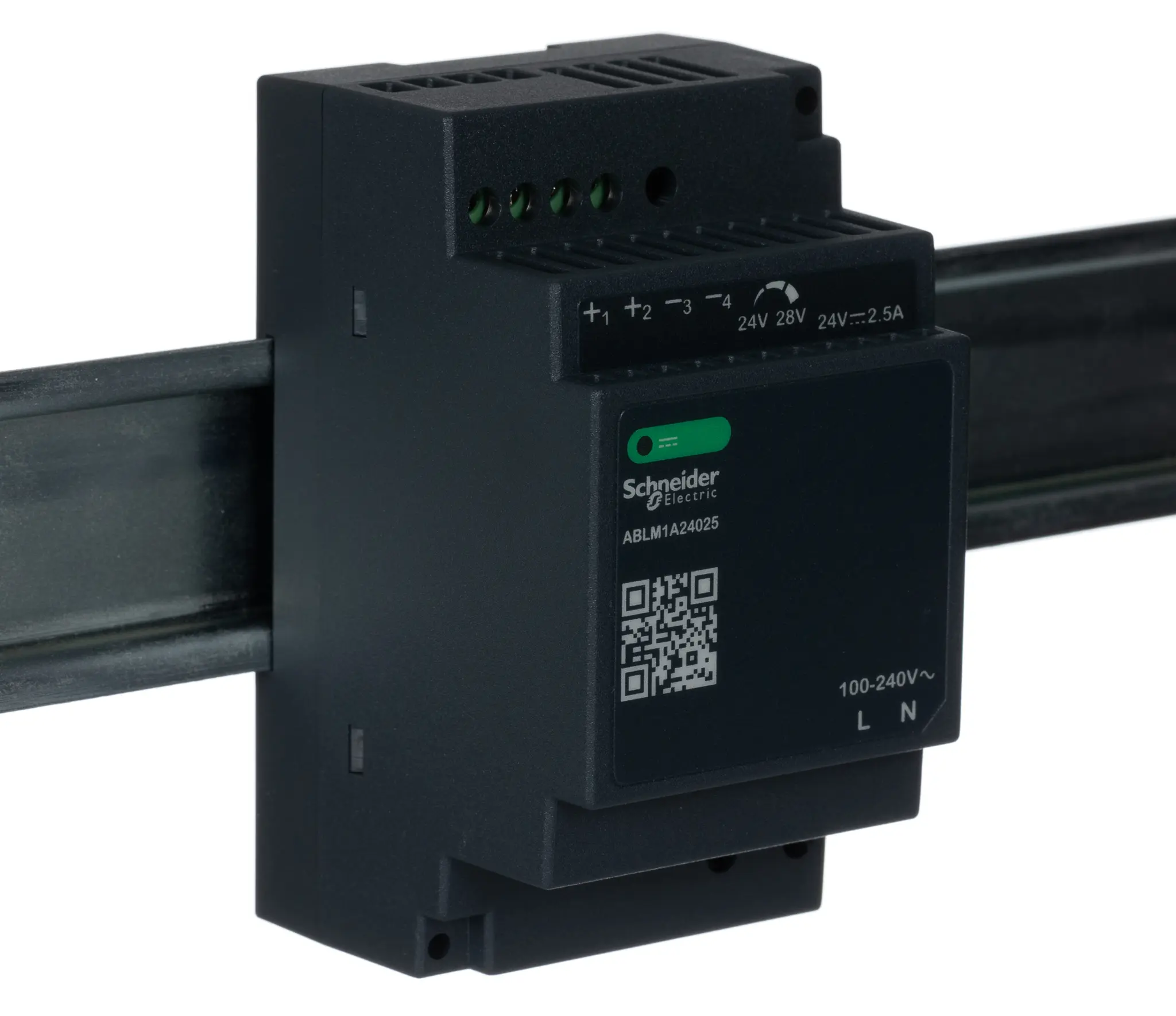 Produktfoto 1 von Schneider Electric ABLM1A DIN-Schienen Netzteil Getaktet 24V dc / 2.5A 60W 100 → 240V ac