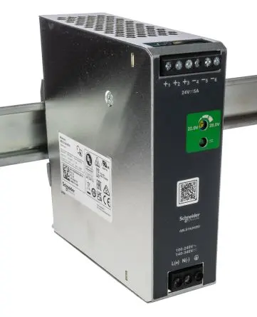 Produktfoto 1 von Schneider Electric Modicon ABL DIN-Schienen Netzteil Geregeltes Schaltnetzteil 375 V dc, 264V ac