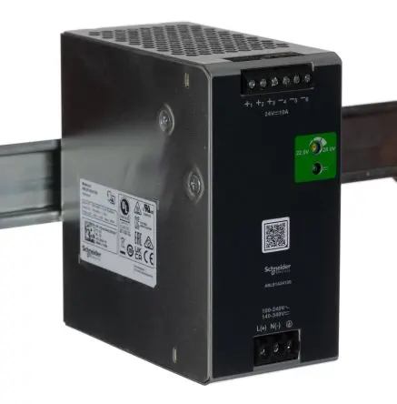 Produktfoto 1 von Schneider Electric Modicon ABL DIN-Schienen Netzteil Geregeltes Schaltnetzteil 240V ac Wechselstrom/Gleichstrom / 10 A