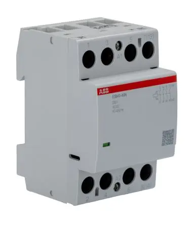 Produktfoto 1 von ABB ESB40 Schütz 230V ac-Spule, 4-polig, 400V / 40 A 230V ac 2.77 kW 4 Schließer Sicherheit