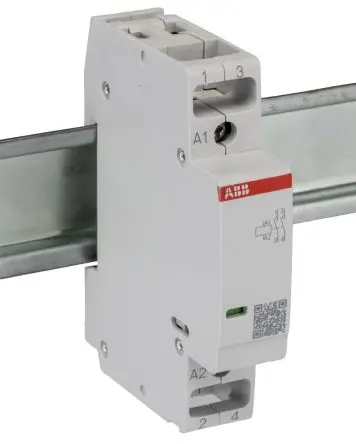Produktfoto 1 von ABB ESB20 Schütz 110V ac-Spule, 2-polig, 250V / 20 A 110V ac 4.6 kW 2 Schließer Sicherheit