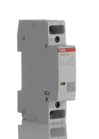 Produktfoto 1 von ABB ESB20 Schütz 12V ac/dc-Spule, 2-polig, 250V / 20 A 12V 4.6 kW 2 Schließer Sicherheit