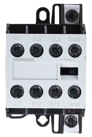 Produktfoto 1 von Siemens 3TG1 Schütz 230V ac-Spule, 4-polig, 400V ac / 4 A 230V ac 4 kW 4 Schließer Motorsteuerung