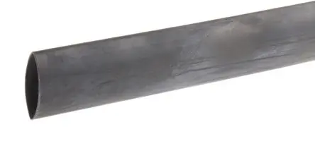 Produktfoto 1 von RS PRO Wärmeschrumpfschlauch, Polyolefin Schwarz, Ø 19.1 mm Schrumpfrate 2:1, Länge 1.2m