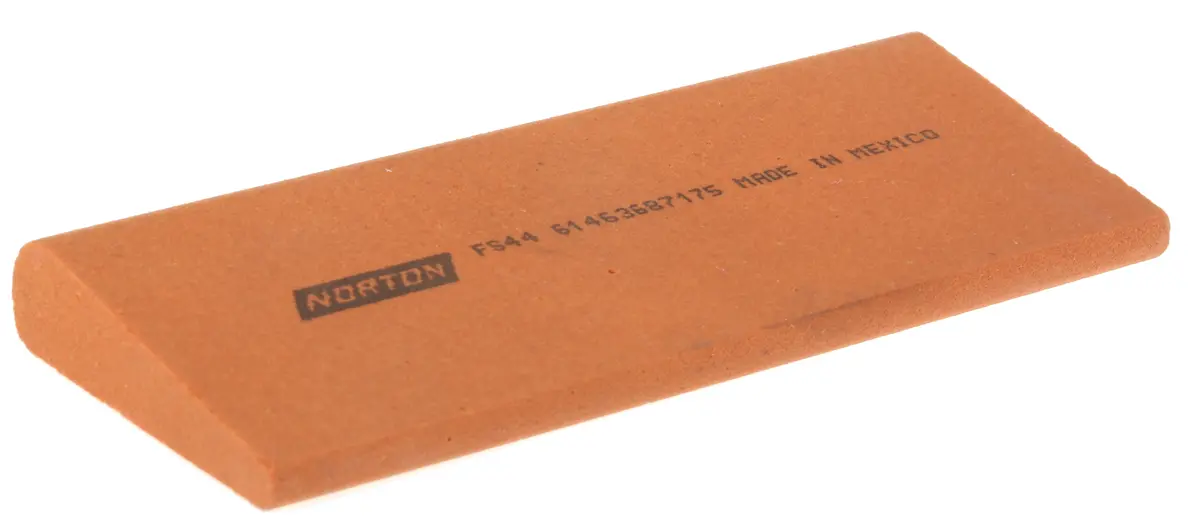 Produktfoto 1 von Norton Schleifstein Abgerundete Kante, Fein 44 mm x 114 mm x 13 mm, Rutschfestigkeit