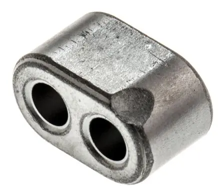 Produktfoto 1 von TDK B62152 Doppelloch-Ferritkern, Typ Doppel-Apertur Kern, für Kabel-Ø 3.4 mm, N30, 229 Ω @ 100MHz 14.5 mm 8.3 mm 8.5 mm