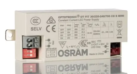 Produktfoto 1 von Inventronics LED-Treiber, 30 W 220V, 240 V CS Mini 700mA, Ausgang 42V Nicht dimmbar