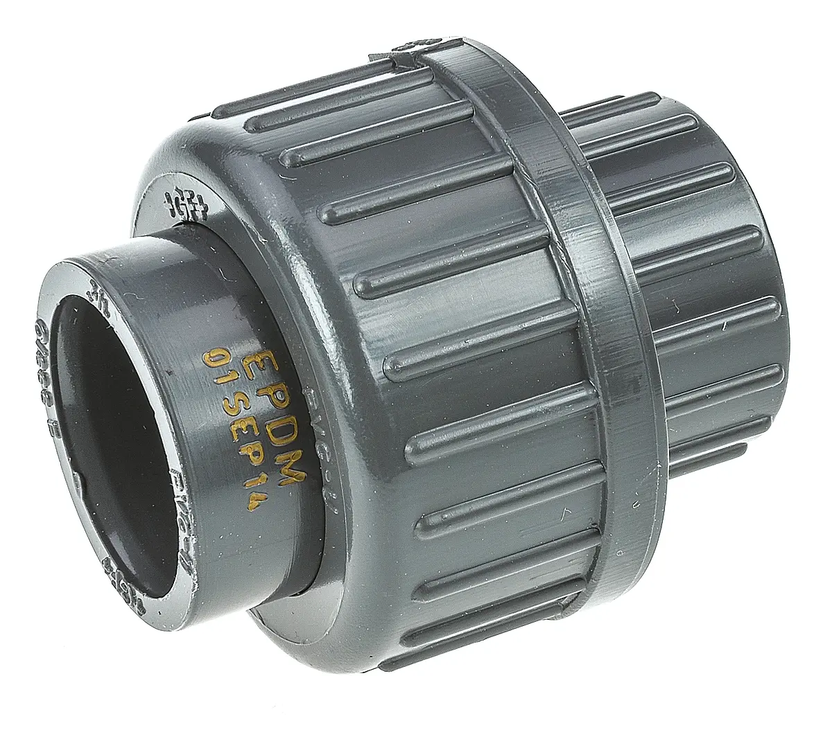 Produktfoto 1 von Georg Fischer PVC-Kupplung Anschluss Einsteck-Anschluss Polyvinylchlorid (unplastifiziert) Gerade 1/2 in