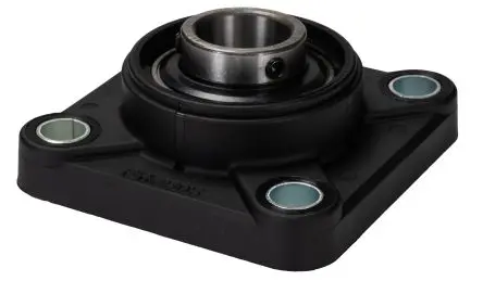 Produktfoto 1 von SKF 4-Loch Zylindrisch Flanschlager-Einheit aus Verbundwerkstoff, Innen-Ø 25 mm, 31mm x 95 mm