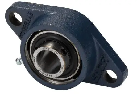 Produktfoto 1 von SKF 2-Loch Zylindrisch Flanschlager-Einheit aus Gusseisen, Innen-Ø 20 mm, 37.3mm x 112 mm