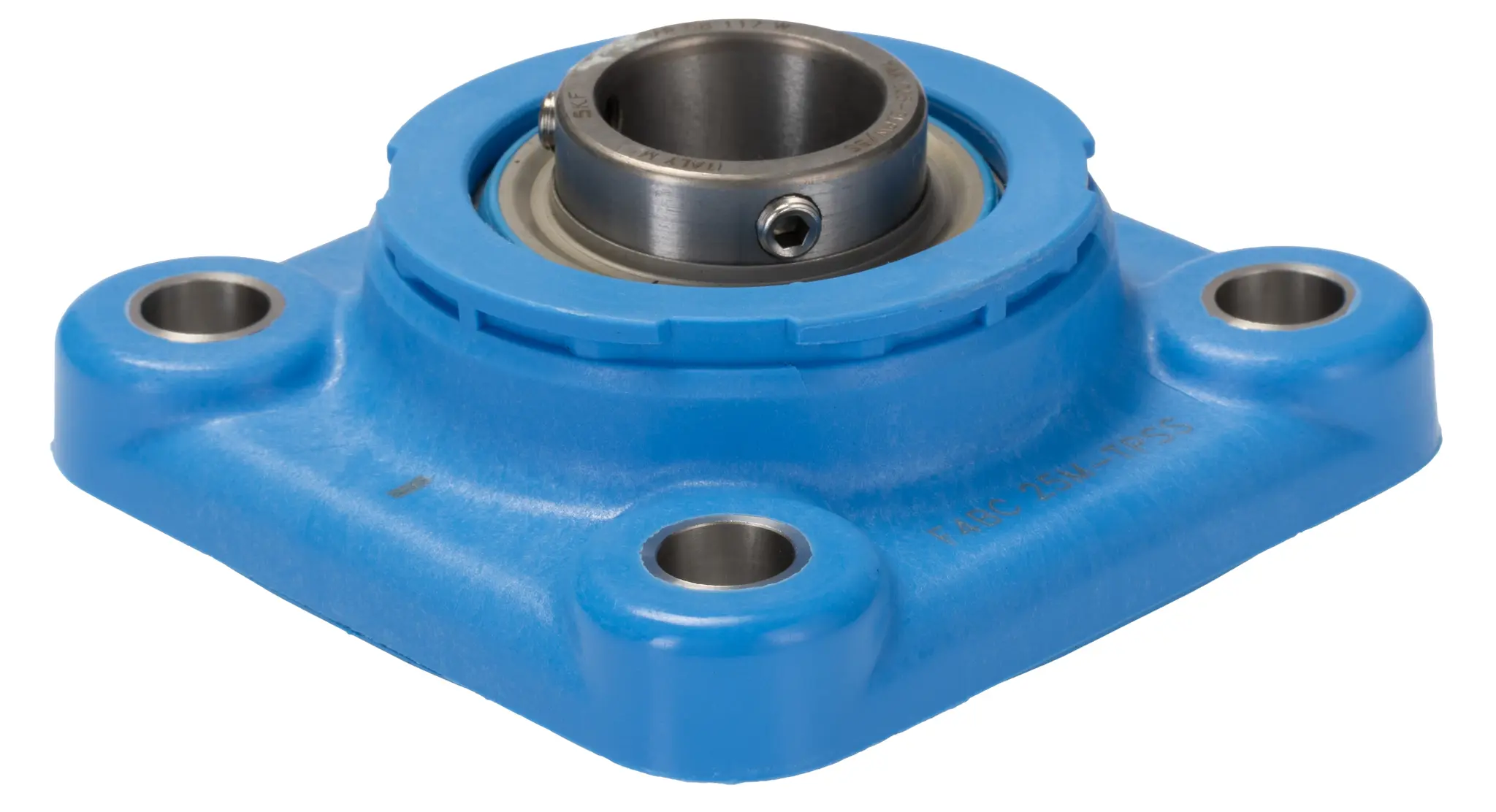 Produktfoto 1 von SKF 4-Loch Zylindrisch Flanschlager-Einheit aus Verbundwerkstoff, Innen-Ø 25 mm, 29 mm x 99 mm
