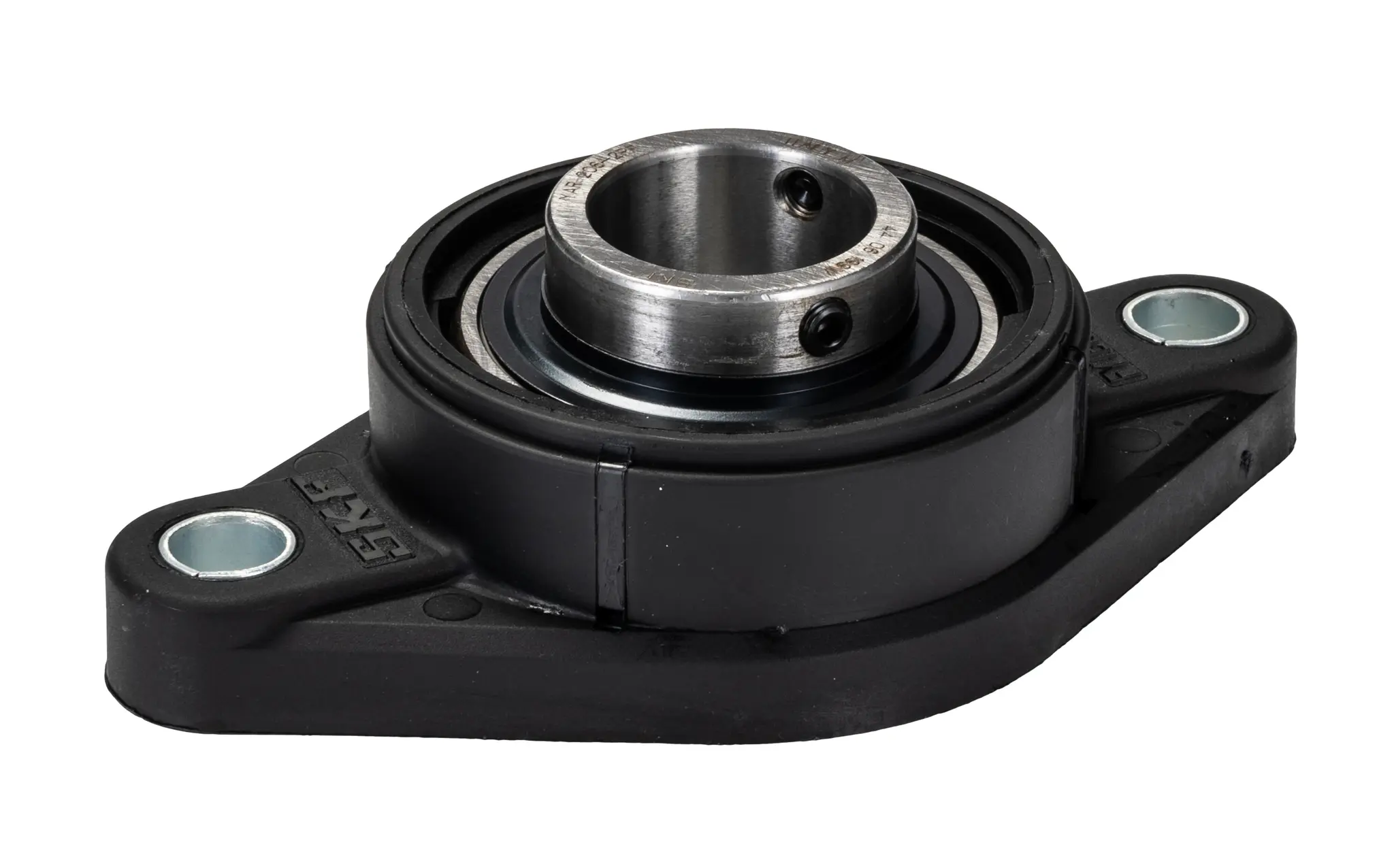 Produktfoto 1 von SKF 2-Loch Zylindrisch Flanschlager-Einheit aus Verbundwerkstoff, Innen-Ø 30 mm, 33 mm x 142.5 mm