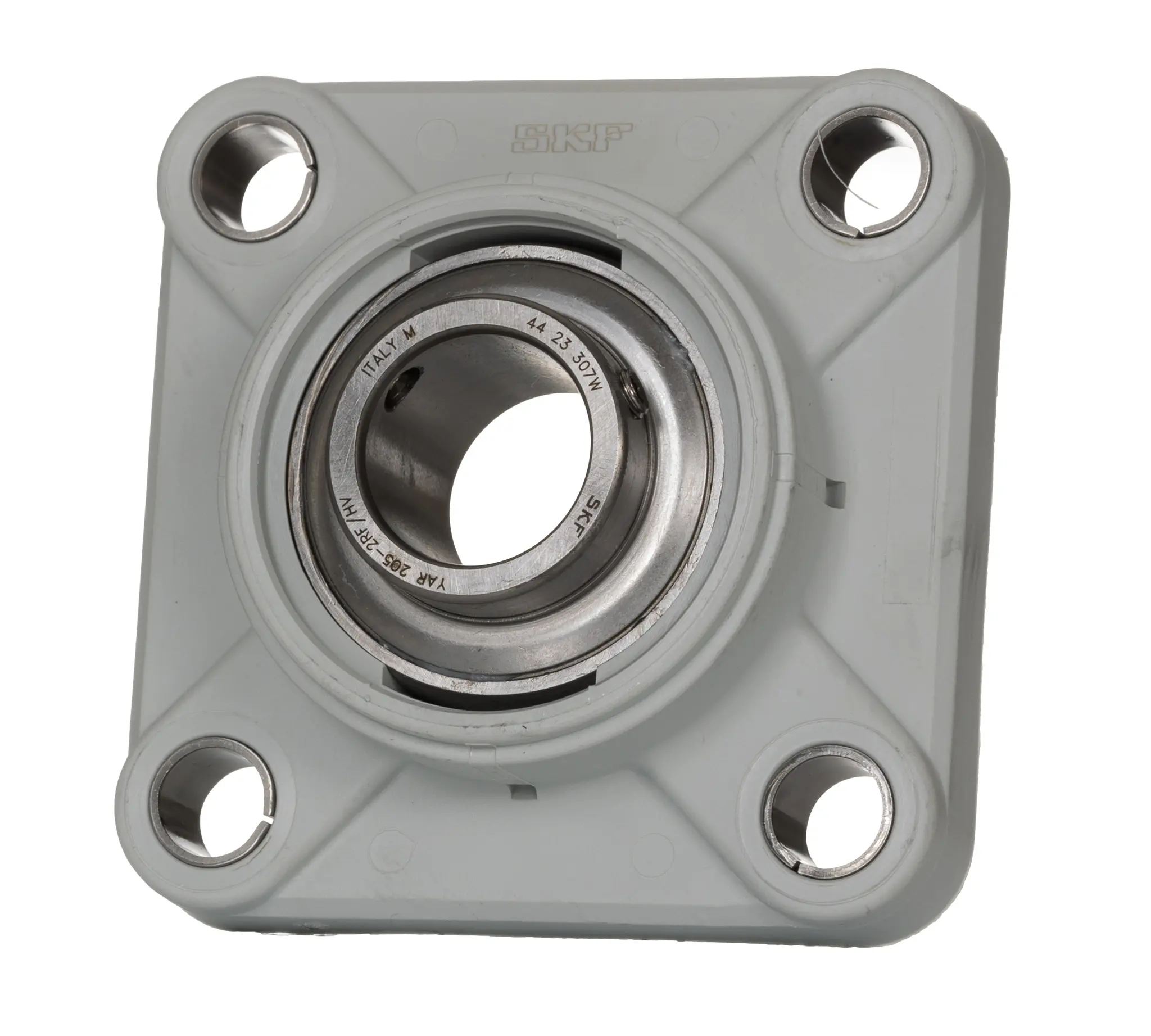 Produktfoto 1 von SKF 4-Loch Zylindrisch Flanschlager-Einheit aus Verbundwerkstoff, Innen-Ø 20 mm, 30 mm x 86 mm