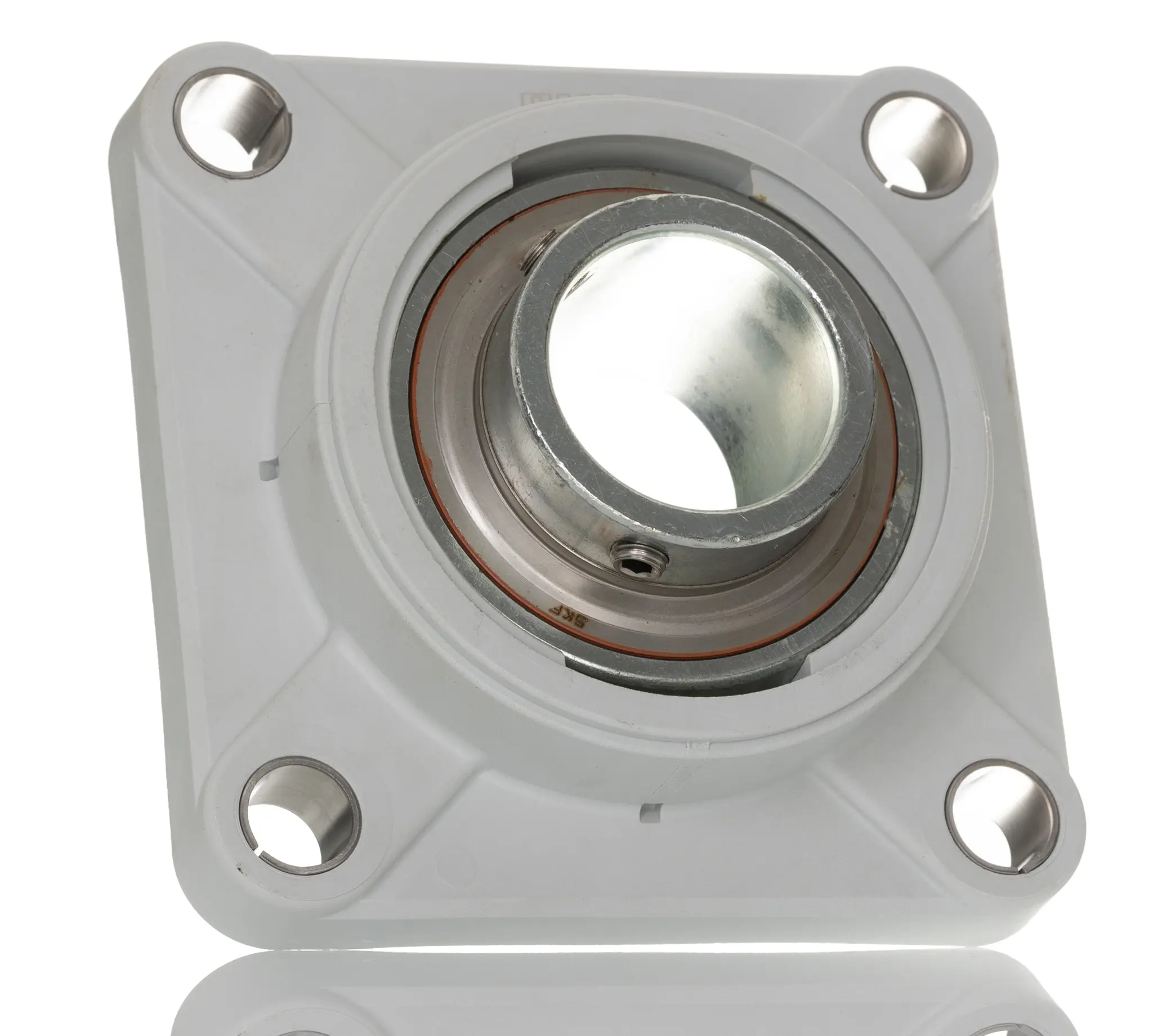 Produktfoto 1 von SKF 2-Loch Zylindrisch Flanschlager-Einheit aus Stahl, Innen-Ø 50 mm, 57.6 mm x 143 mm