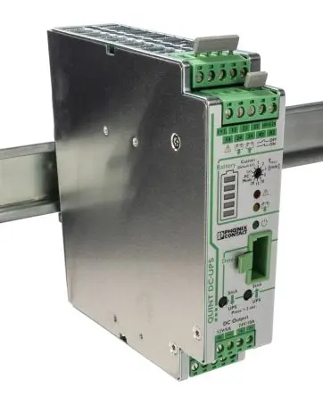 Produktfoto 1 von Phoenix Contact 24V dc QUINT-UPS DIN-Hutschiene Unterbrechungsfreie Stromversorgung 360 W, 24V dc