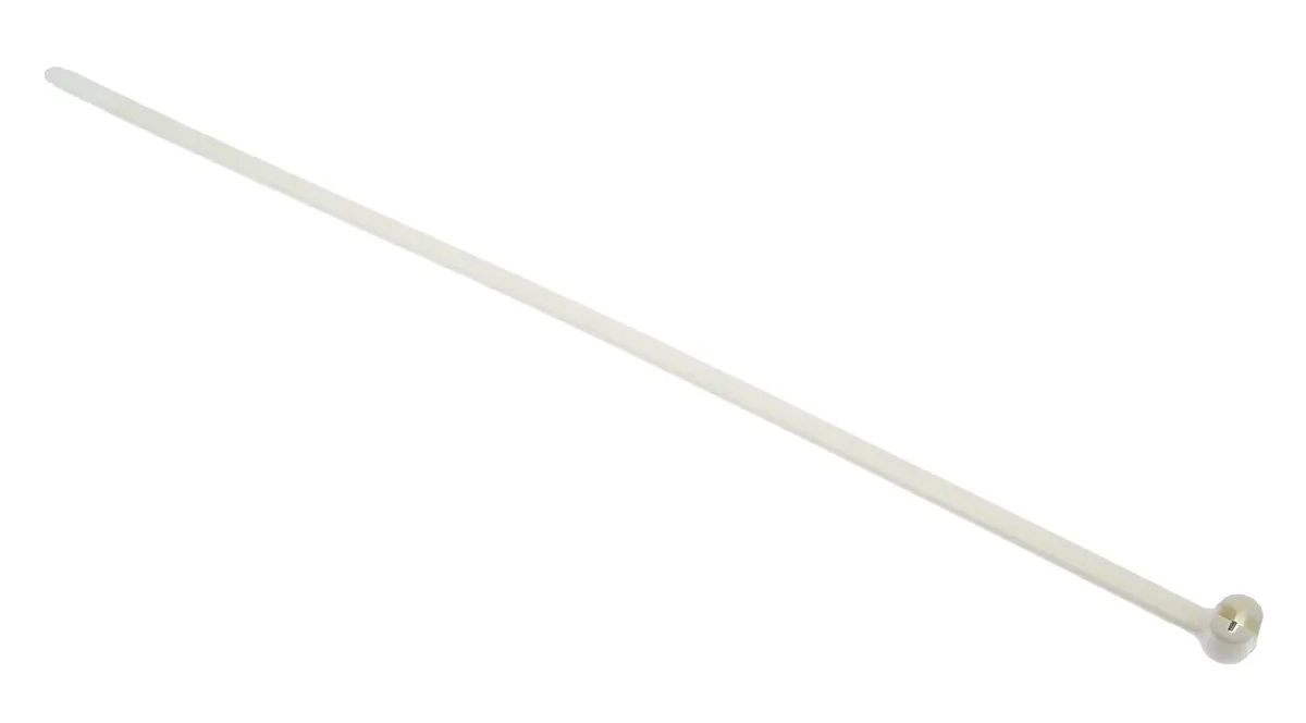 Produktfoto 1 von Thomas & Betts Ty-Rap Nylon 6.6 Kabelbinder Nicht lösbar Weiß 6.86 mm x 335.28 mm