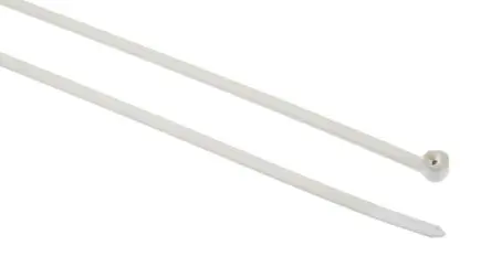 Produktfoto 1 von Thomas & Betts Ty-Rap Nylon 6.6 Kabelbinder Nicht lösbar Weiß 4.6736mm x 360.68 mm